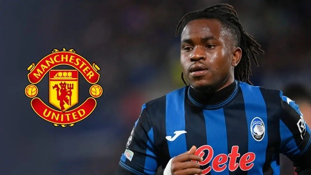 Ademola Lookman trong màu áo Atalanta, mục tiêu chuyển nhượng của MU