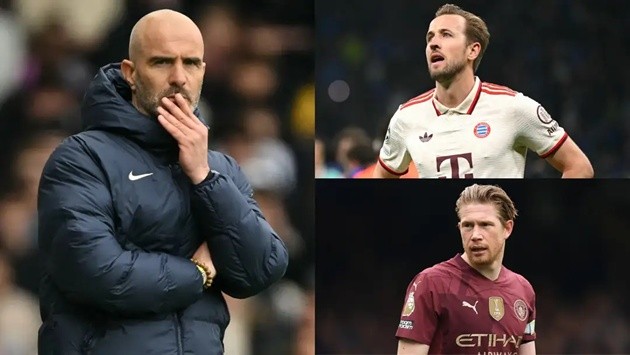 HLV Enzo Maresca thất vọng khi Chelsea không chiêu mộ Harry Kane và Kevin De Bruyne để tăng kinh nghiệm