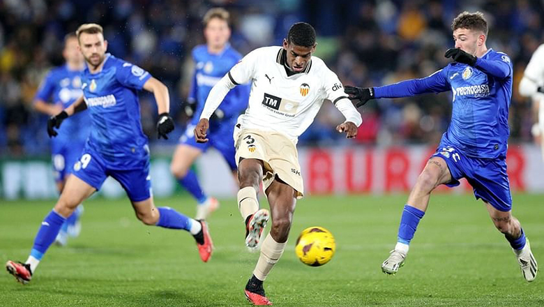 Cầu thủ Getafe ăn mừng chiến thắng ấn tượng đầu mùa La Liga 2025/26