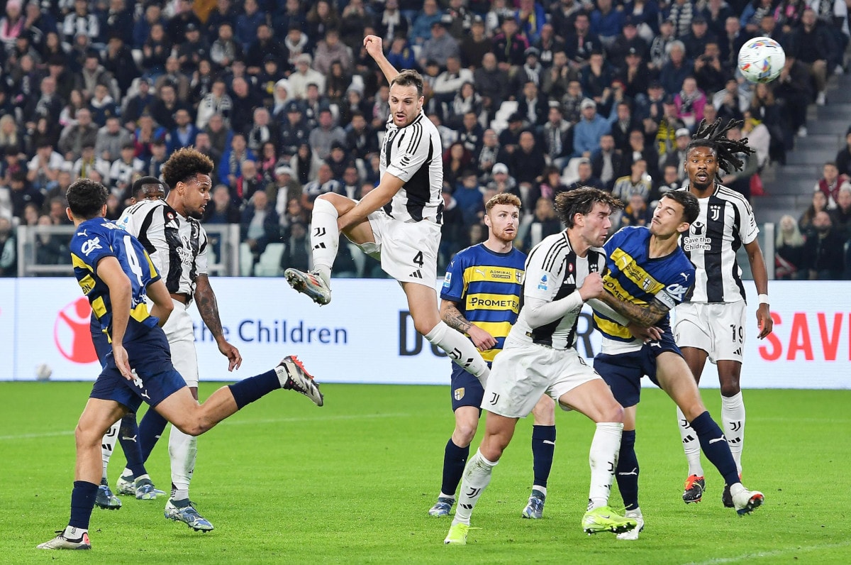Phân tích số liệu phạt góc cả trận Juventus Parma